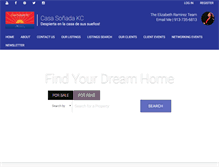 Tablet Screenshot of casasonadakc.com